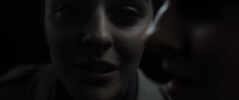She scares me. - You can't trust her