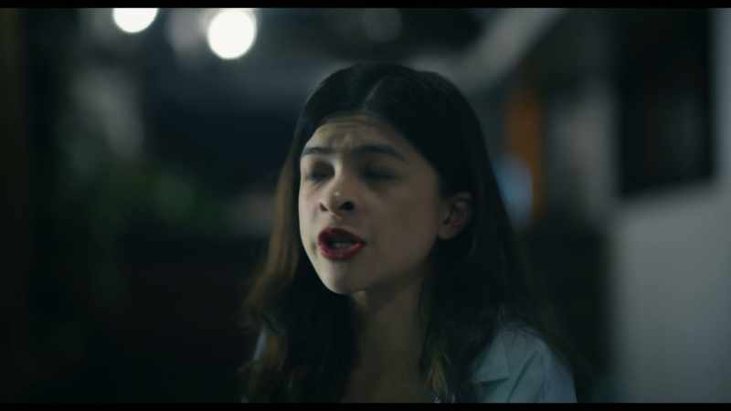 She, she was trembling and she was screaming