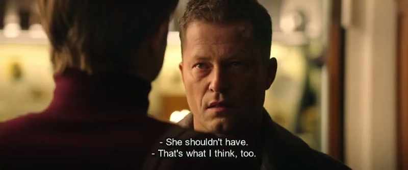 She shouldn't have. - That's what I think, too