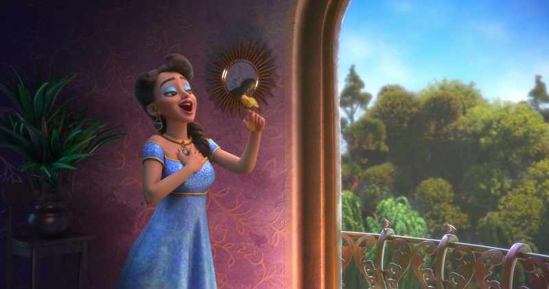 [SHE SINGS OPERATIC TUNE]