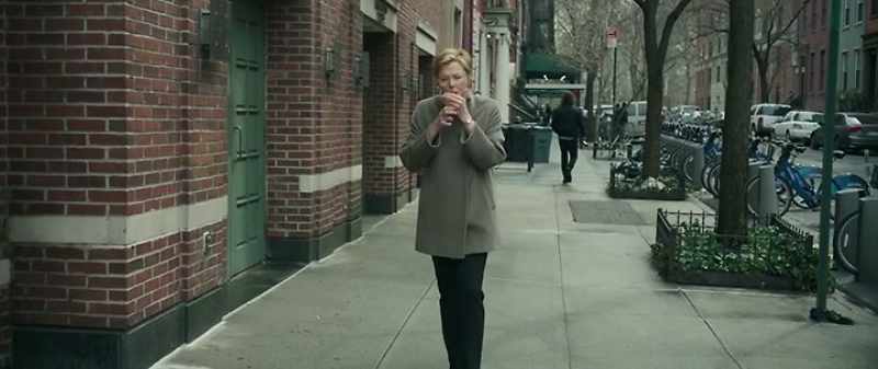 She smoked, first of all