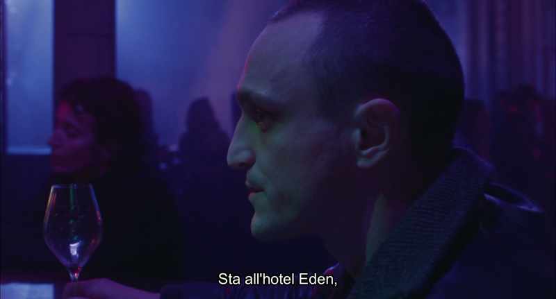 She stays at the Eden