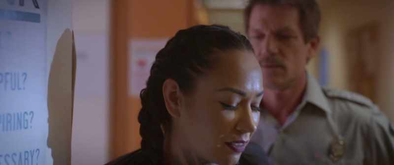 She stopped... - It's Officer Karras