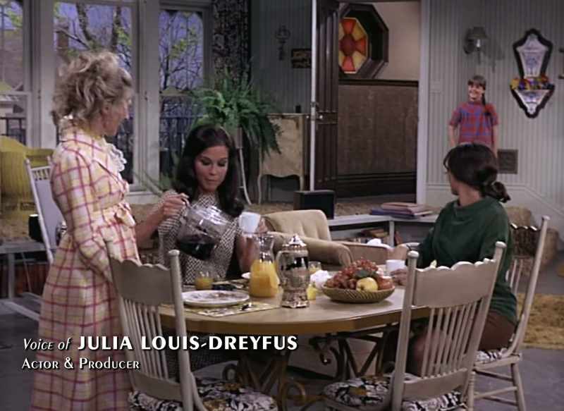 She was surrounded