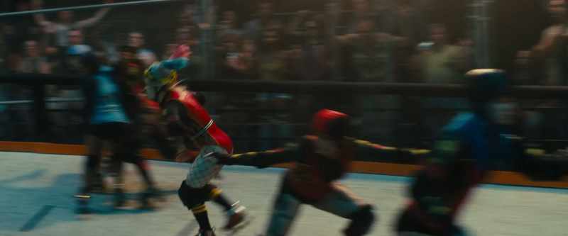 She has taken a whip from the pivot