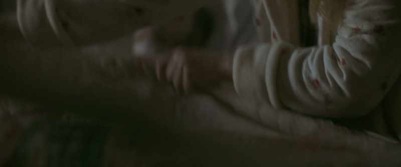 She was taking care of him herself at night