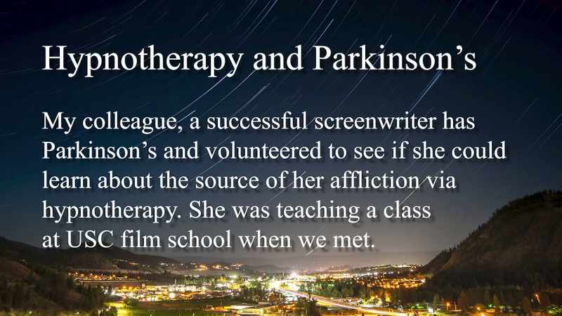 She was teaching a class at USC film school when we met