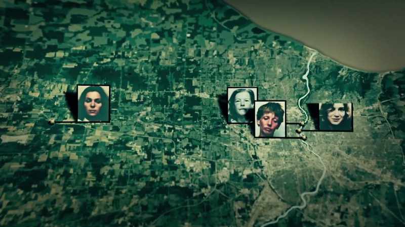 She was the fourth woman to be discovered in a tiny area