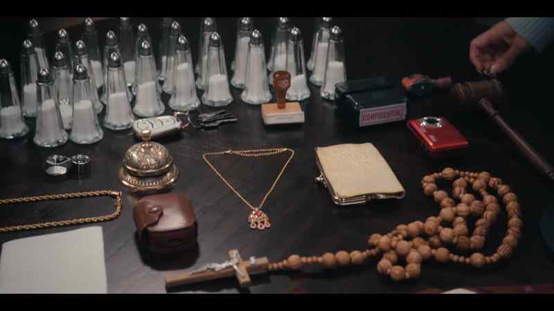 She had the necklace, Grant's Princeton pin