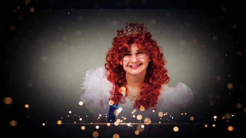 She had the the big wig on