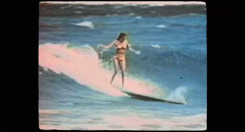 She was the typical surfer girl, always barefoot