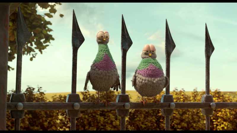 She think she is? - Forget about him. Just a guard dog