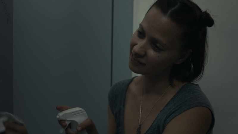 She told her father, who went to her and beat her