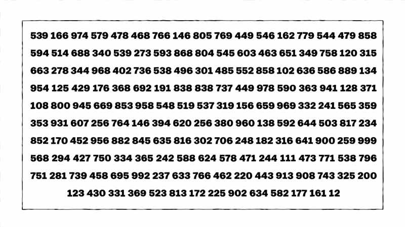 She translates the rest of the digits the same way