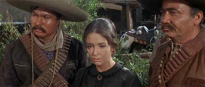 She was tryin' to run away on that horse, Chuy