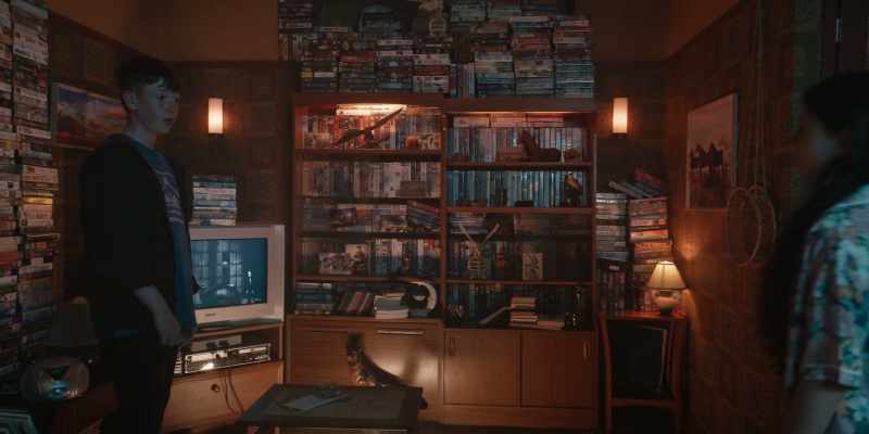 She used to work in a place called The Video Shop