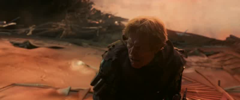 She was there