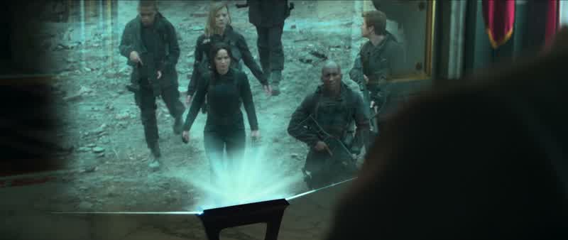 She was visiting a makeshift hospital