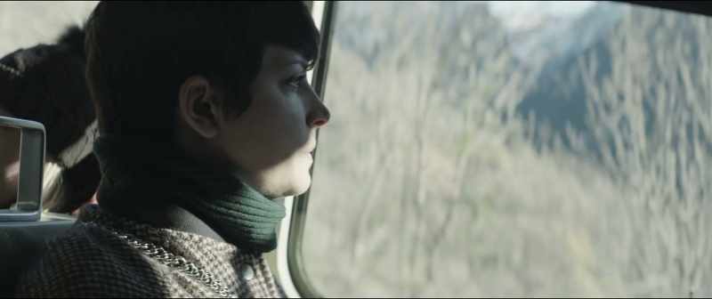 She went to Bierge alone and crossed the valley