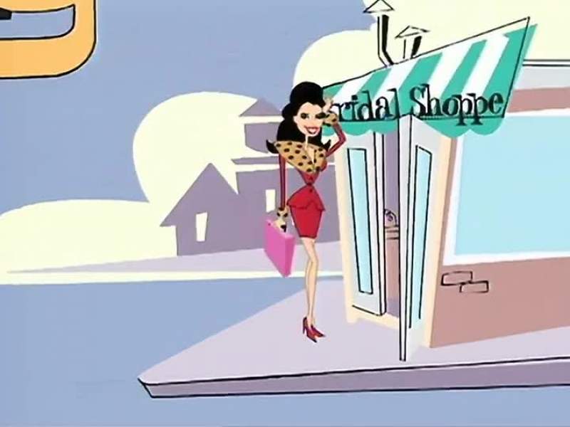 She was working In a bridal shop