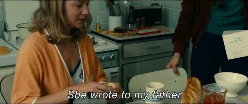 She wrote to my father