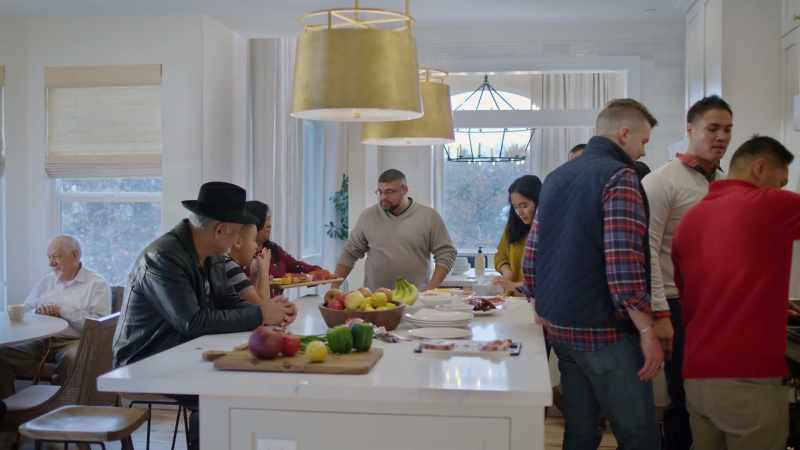 [Shea] When designing the Lozanos' kitchen
