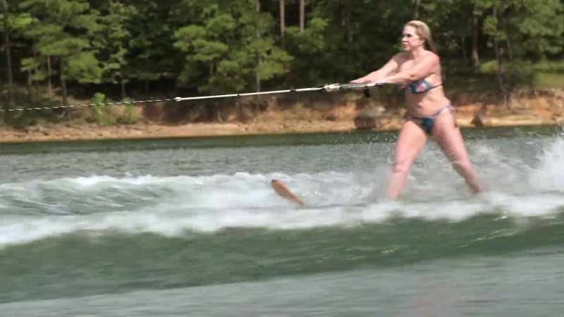 She'd done competition skiing in her earlier years