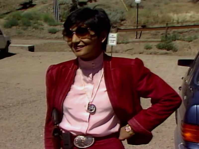 Sheela was holding Antelope