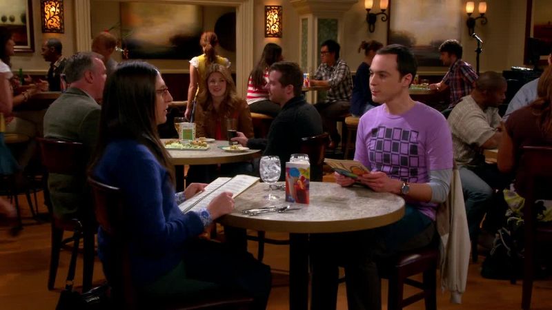 SHELDON: Amy?