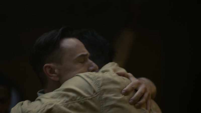 [Sheldon panting, groaning]