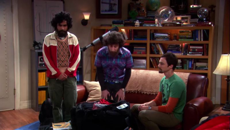 Sheldon, you remember the first few weeks