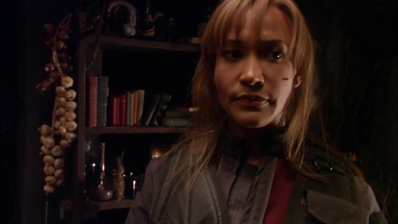 Sheppard on radio: Teyla, this is Sheppard. Come in