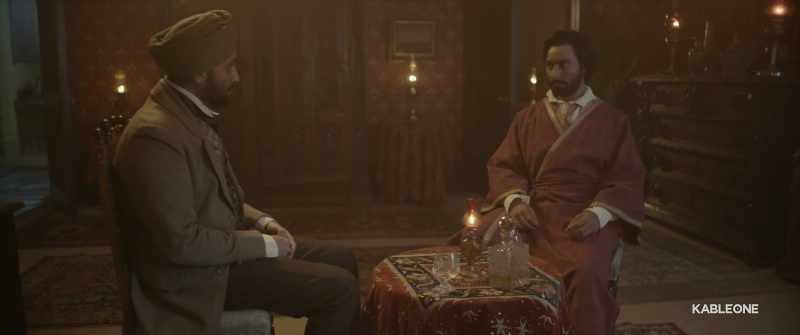 Sher Singh, Maharaja's second son in line, was placed on the throne
