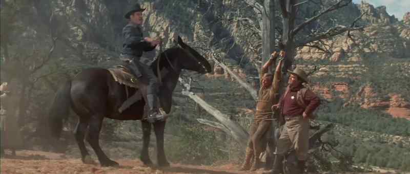 Sheriff, you can bunk under that far wagon