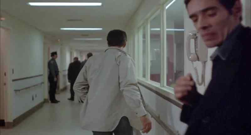 She's all alone. Get the monsignor over there