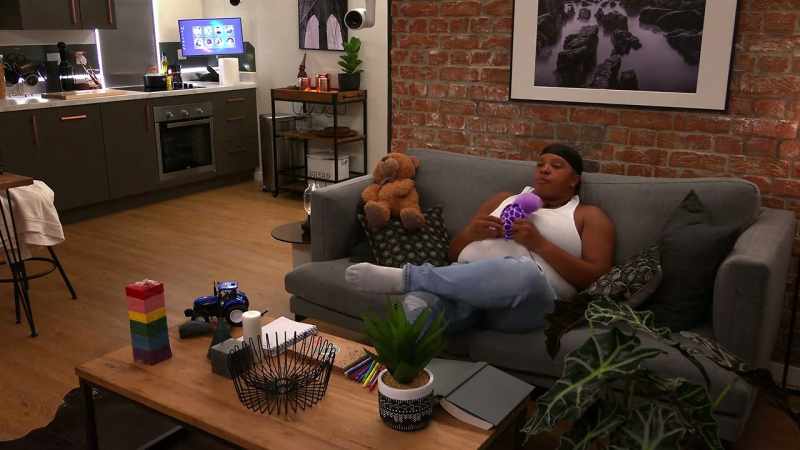 She's always replying to people, so I just feel like, right now