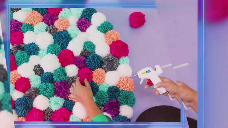 She's an artist, a crafter