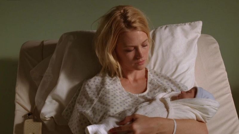 She's beautiful. - It's a boy