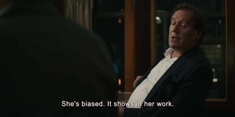 She's biased. It shows in her work