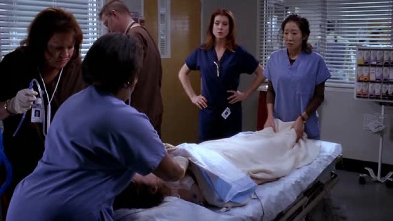 She's breathing on her own? - She is