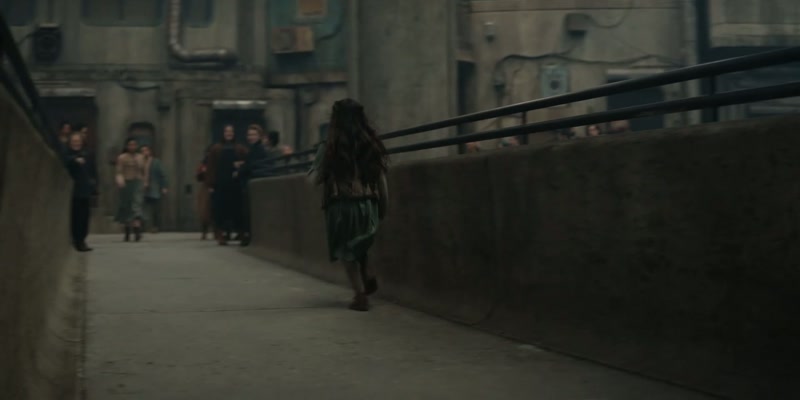 She's coming