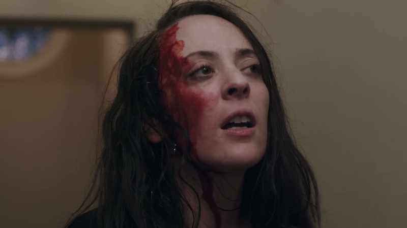 She's crazy! Please! She tried to kill me! Please!