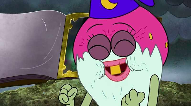 * She's so creepy! *