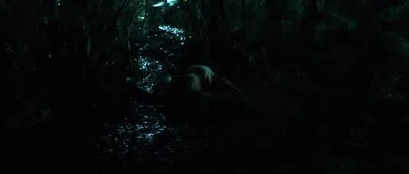 She's eating him