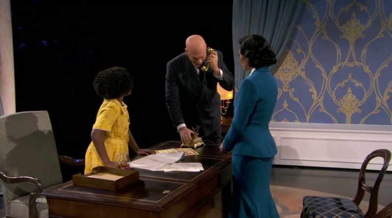 She's eleven. Goodbye, Mr. President
