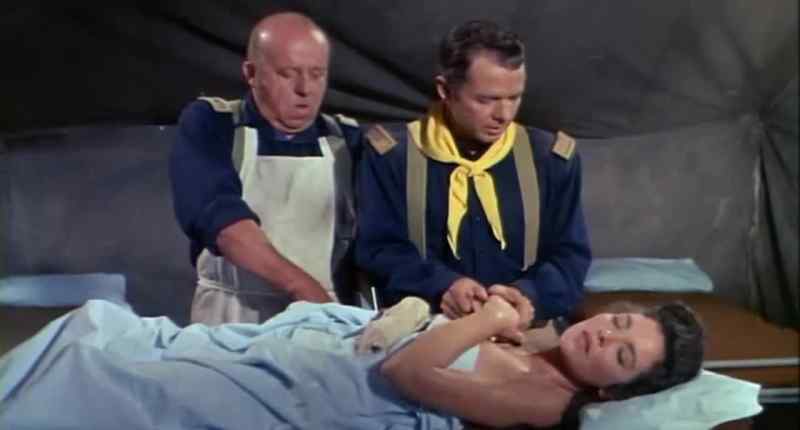 She's fainted, doc