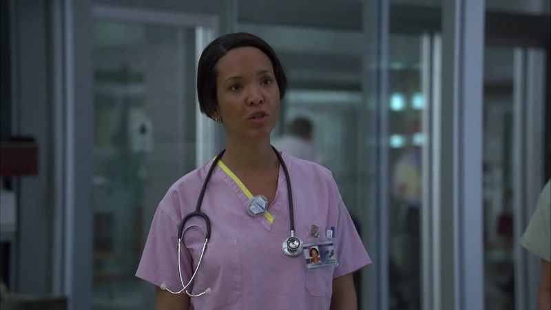 She's fine. Where's her chart?