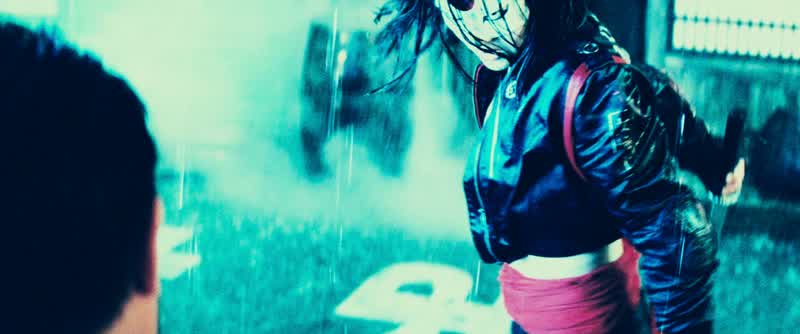 This is KatanaShe's got my backShe can cut all of you in half with one sword strokejust like mowing the lawnI would advise not getting killed by herHer sword traps the souls of its victims