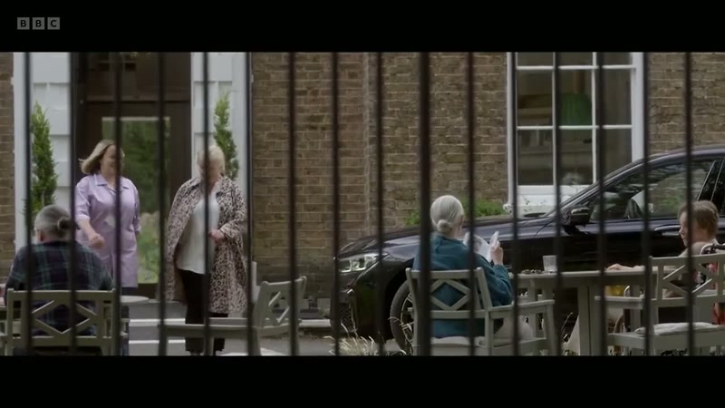 She's got out the car