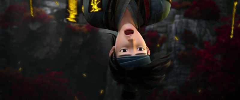 She's here, let me go, I could save us!